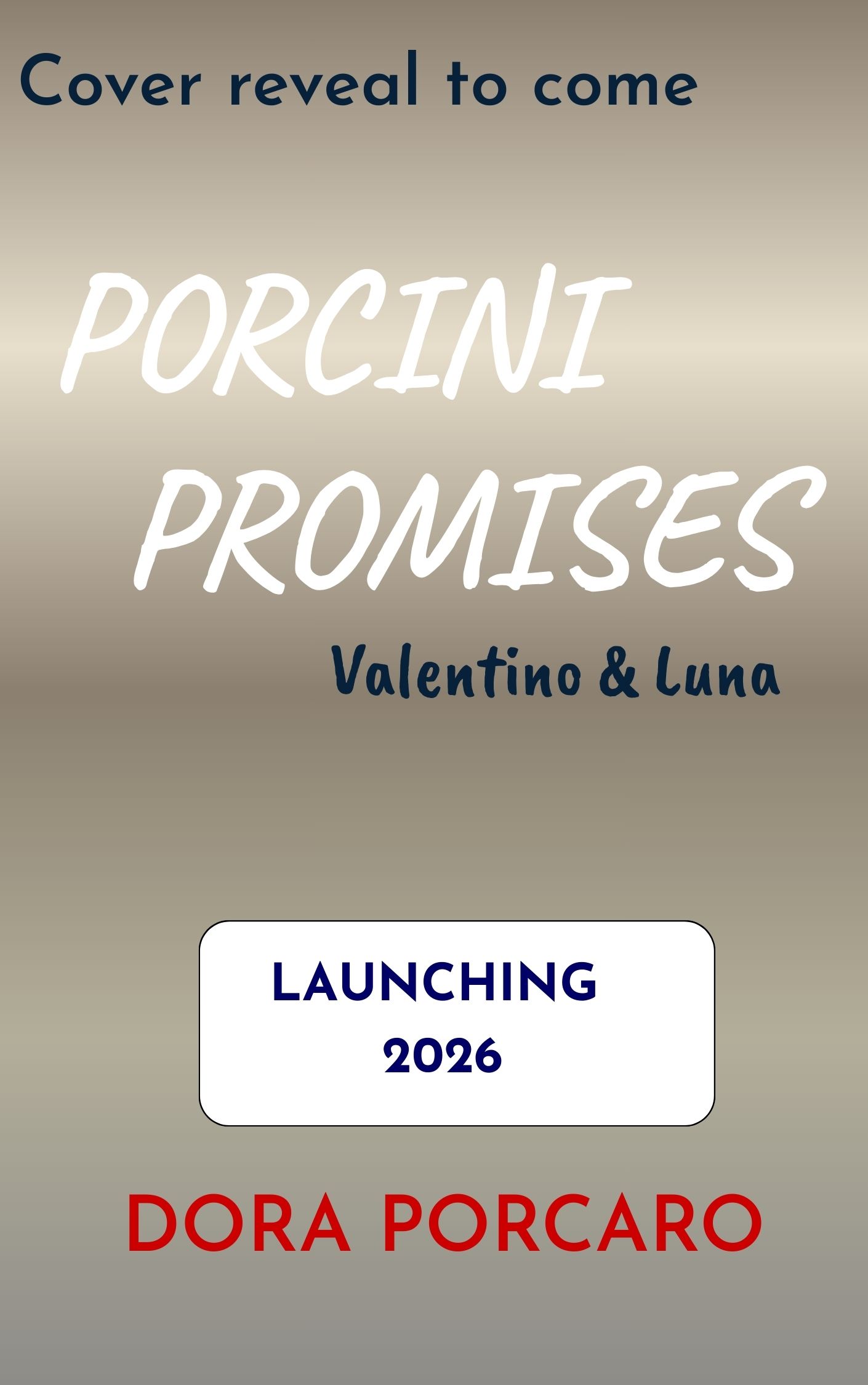 Porcini Cover coming soon